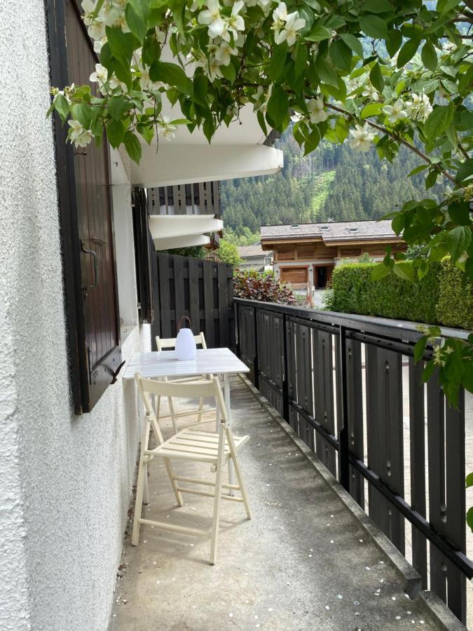Appartement Style Chalet Avec Grande Terrasse Et Parking Prive 霞慕尼 外观 照片